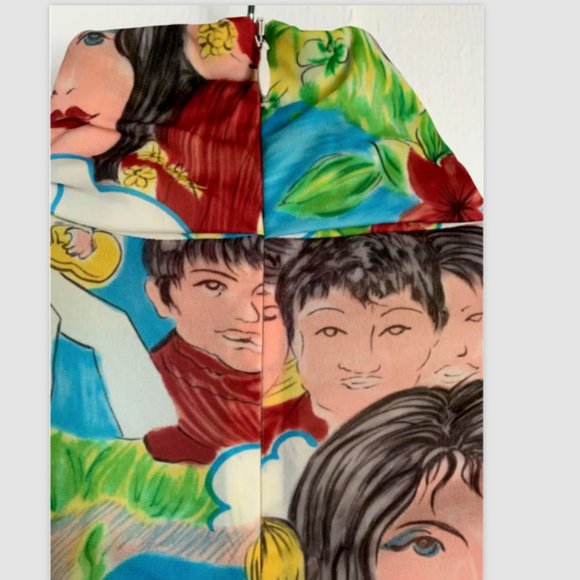 PRADA MENS FLASH BACK PRINT TURTLENECK TOP SHIRT Blouse SMALL - Picture 11 of 14